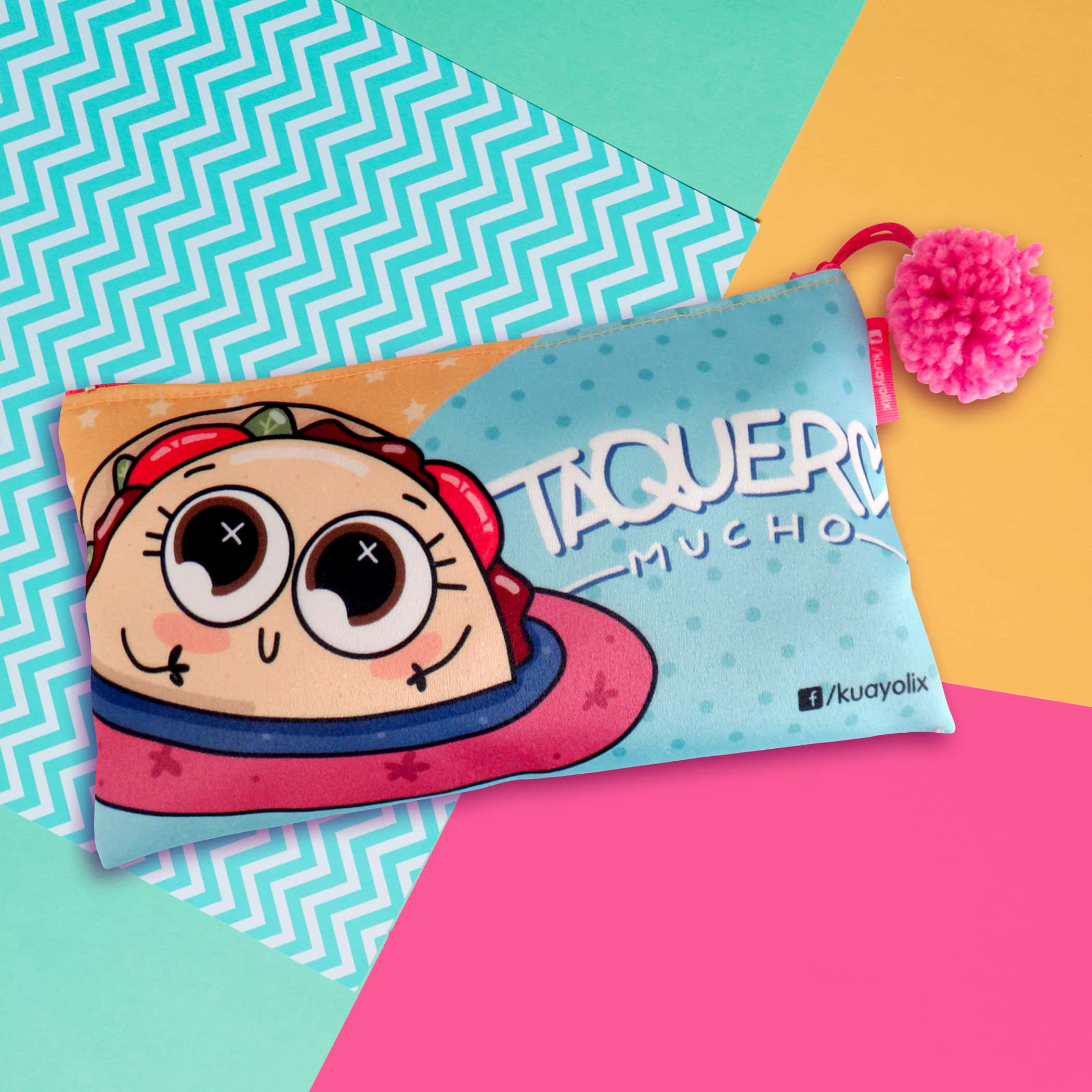 Desarrollo de producto ilustración para sublimado taquero mucho.
